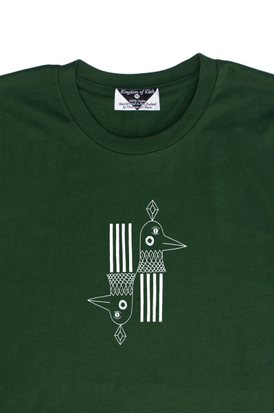 The Ravens of the Realms Men's Sovereign Tee, Forest Green