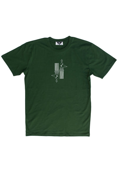 The Ravens of the Realms Men's Sovereign Tee, Forest Green