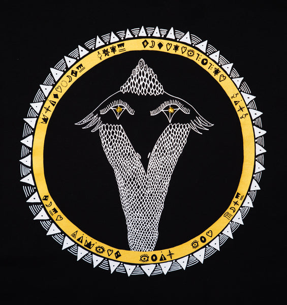 Snakebird Gold Pikeletcycle Gang Royal Sweatshirt